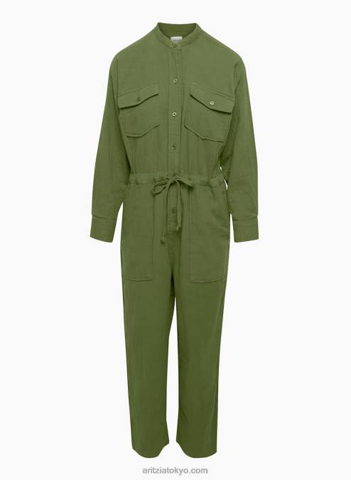 ボタンアップ ジャンプスーツ P2L809979 Aritzia Orne ジャンプスーツ