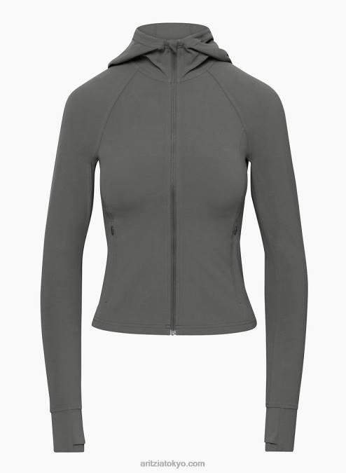 Slim-Fit Zip-Up Hoodie P2L80936 Aritzia Tna Swan Zip Hoodie
