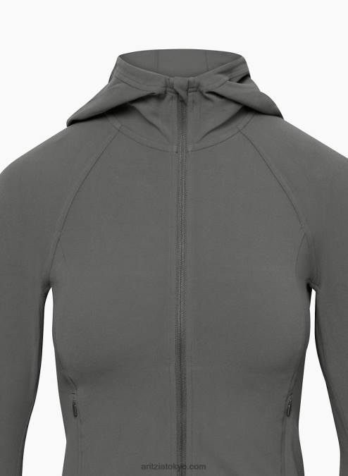 Slim-Fit Zip-Up Hoodie P2L80936 Aritzia Tna Swan Zip Hoodie