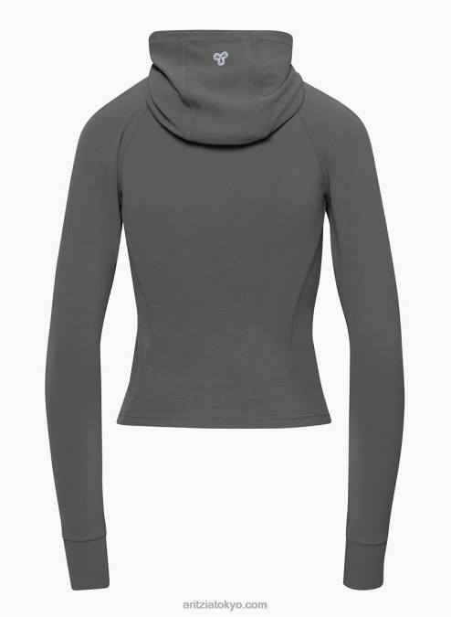 Slim-Fit Zip-Up Hoodie P2L80936 Aritzia Tna Swan Zip Hoodie