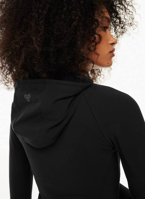 Slim-Fit Zip-Up Hoodie P2L80937 Aritzia Tna Swan Zip Hoodie