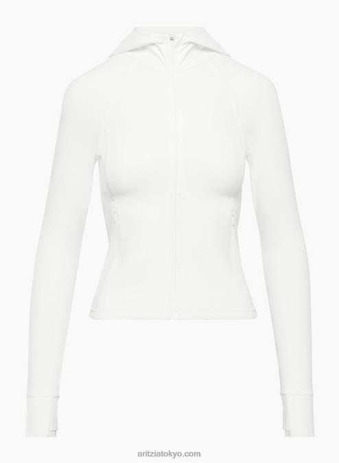 Slim-Fit Zip-Up Hoodie P2L80940 Aritzia Tna Swan Zip Hoodie