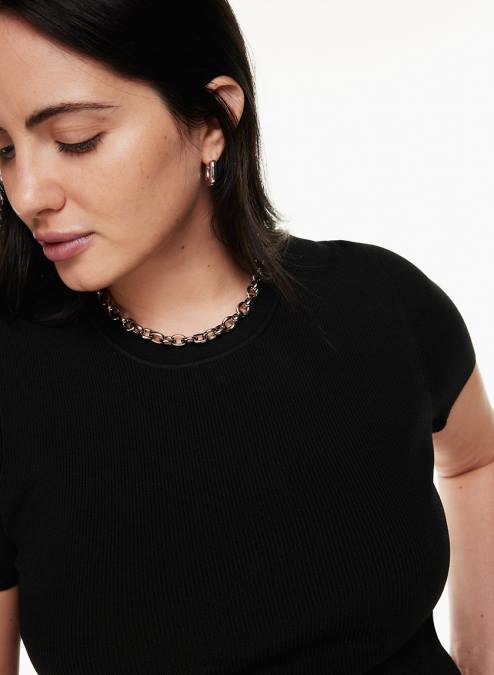 ニットクルーネックTシャツ P2L801266 Aritzia Tisch Tシャツ