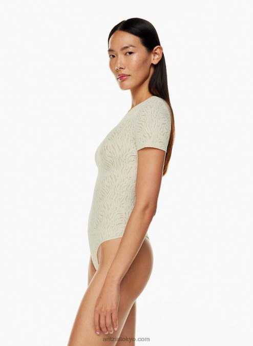 Tシャツ レースボディスーツ P2L801396 Aritzia Shapelace Crew Bodysuit