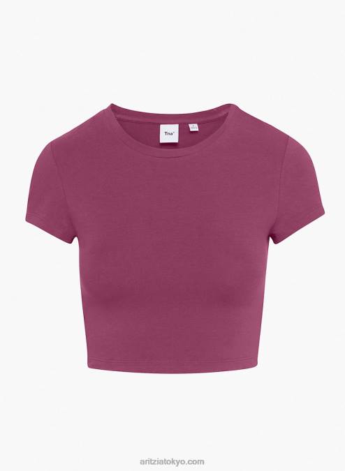 Aritzia Chill Ortiz クロップド クルーネック Tシャツ P2L80336