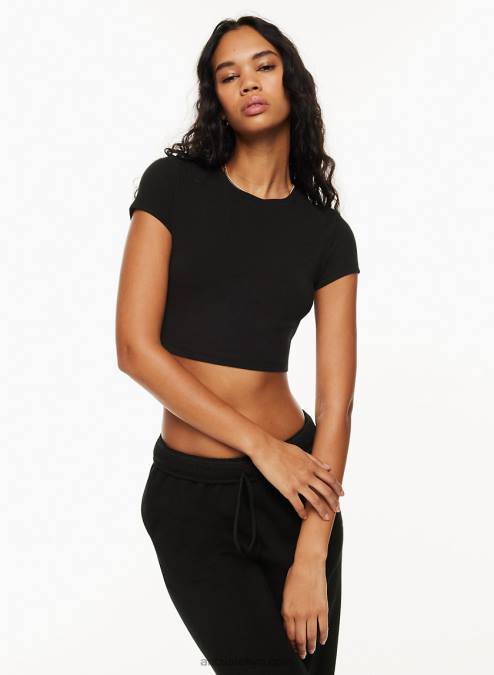 Aritzia Chill Ortiz クロップド クルーネック Tシャツ P2L80337