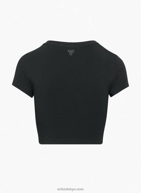 Aritzia Chill Ortiz クロップド クルーネック Tシャツ P2L80337