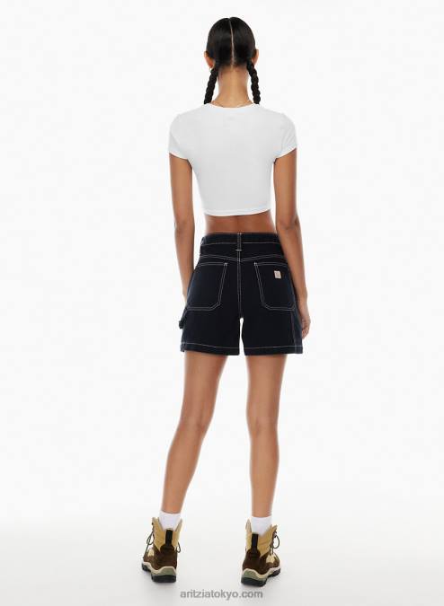 Aritzia Chill Ortiz クロップド クルーネック Tシャツ P2L80338