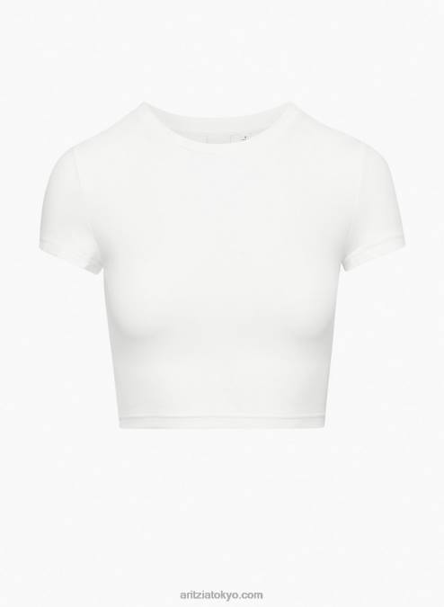 Aritzia Chill Ortiz クロップド クルーネック Tシャツ P2L80338