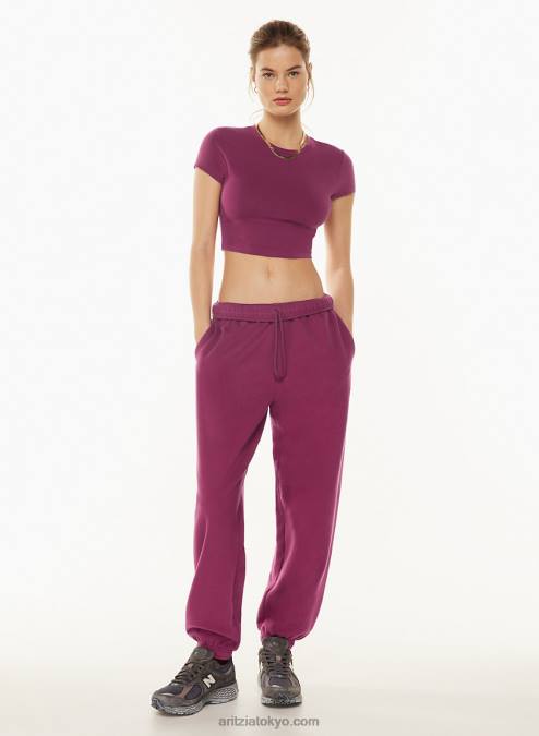 Aritzia Chill Ortiz クロップド クルーネック Tシャツ P2L80339