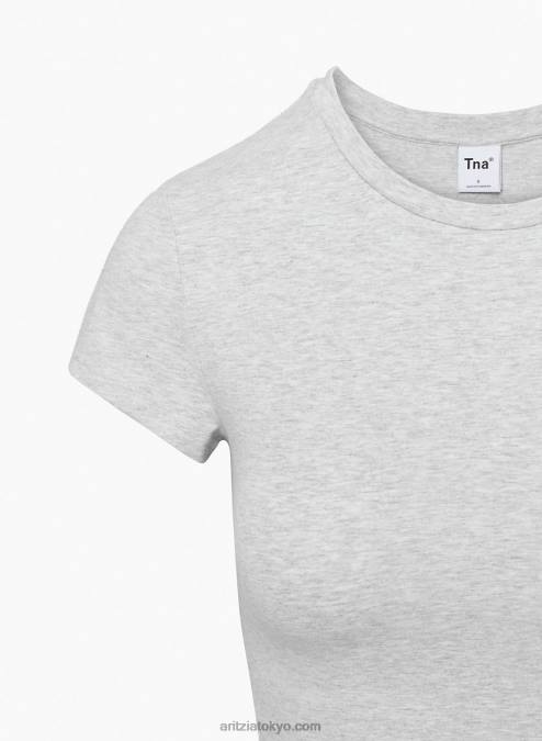 Aritzia Chill Ortiz クロップド クルーネック Tシャツ P2L80340