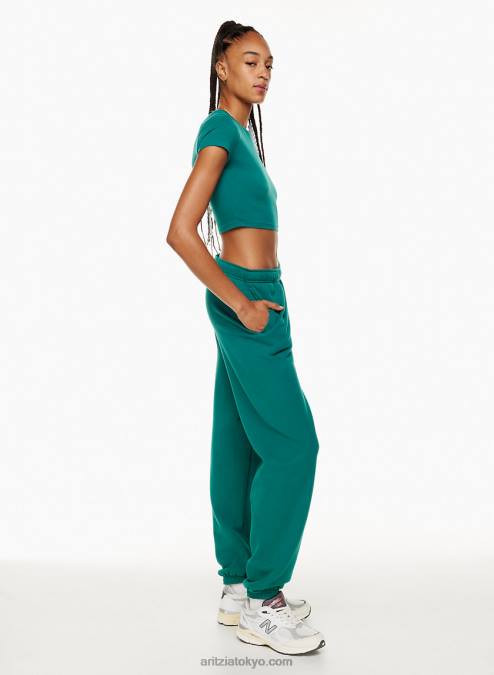 Aritzia Chill Ortiz クロップド クルーネック Tシャツ P2L80341