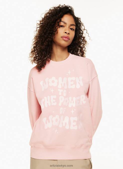 限定版 Iwd グラフィック スウェットシャツ P2L805158 Aritzia Women To The Power Of Women スウェットシャツ