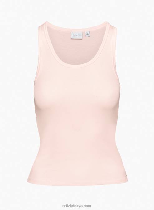 リブスクープネックタンク P2L801025 Aritzia Venti タンク