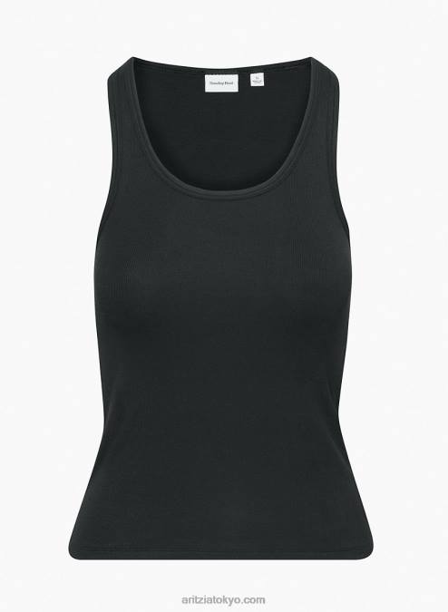 リブスクープネックタンク P2L801027 Aritzia Venti タンク