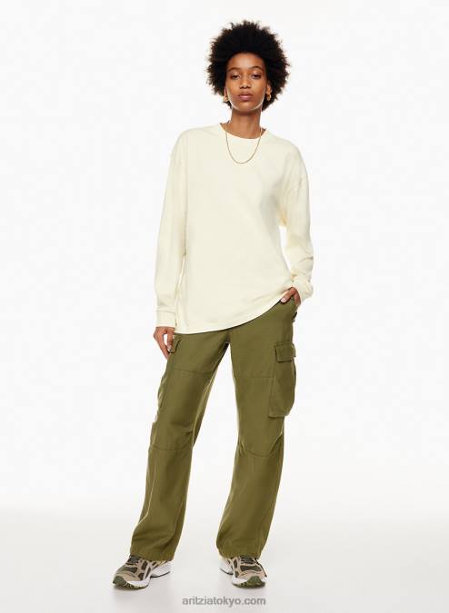 リラックス クルーネック ロングスリーブ P2L801091 アリツィア アルファ ロングスリーブ