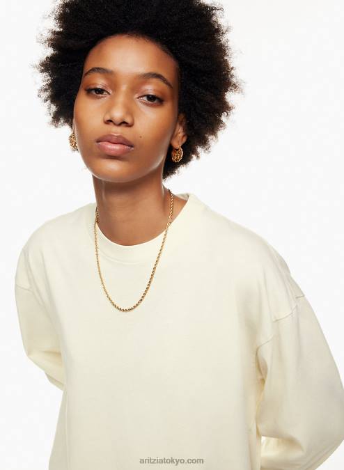 リラックス クルーネック ロングスリーブ P2L801091 アリツィア アルファ ロングスリーブ