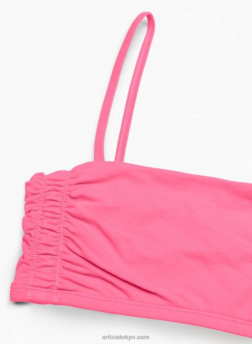 クロップド シャーリング タンクトップ P2L801136 Aritzia Chill Malibu Ribcage Tank
