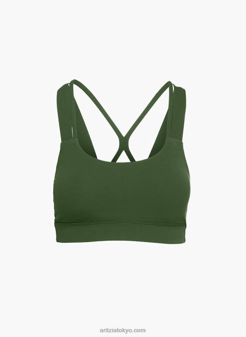 ミディアムサポート スポーツブラ 取り外し可能なカップ付き P2L801181 Aritzia Tnaslick Cycle Sports Bra