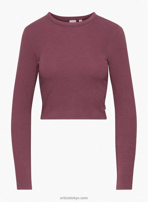 ワッフルニット クルーネック ロングスリーブ P2L801196 Aritzia Wafflex Crew Longsleeve