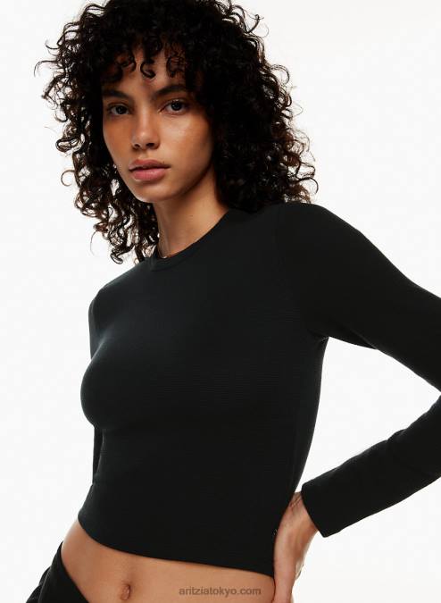 ワッフルニット クルーネック ロングスリーブ P2L801196 Aritzia Wafflex Crew Longsleeve