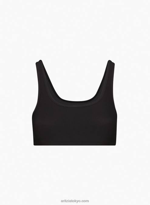 スクープネックブラトップ P2L801206 Aritzia Tnaslick Rib Mini Bra Top