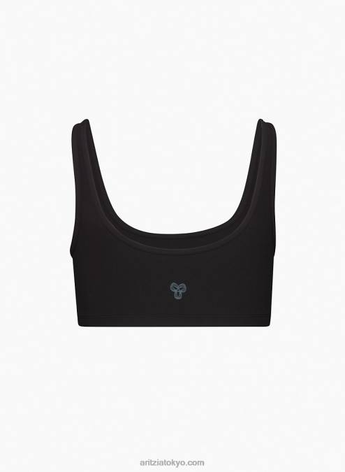 スクープネックブラトップ P2L801206 Aritzia Tnaslick Rib Mini Bra Top