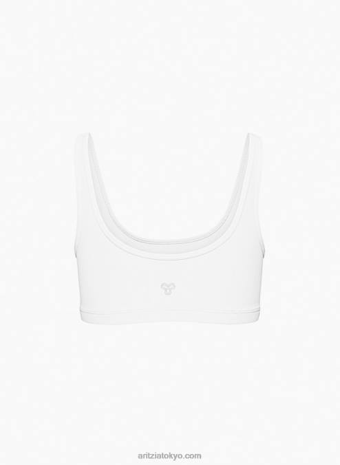 スクープネックブラトップ P2L801208 Aritzia Tnaslick Rib Mini Bra Top