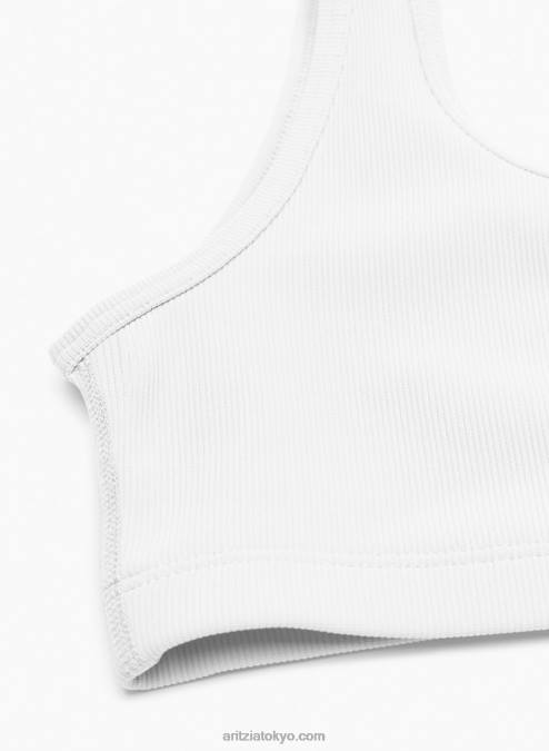 スクープネックブラトップ P2L801208 Aritzia Tnaslick Rib Mini Bra Top
