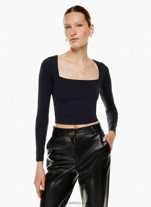 スクエアネック ロングスリーブ P2L801418 Aritzia Contour Squareneck Longsleeve