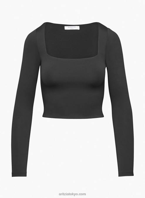 スクエアネック ロングスリーブ P2L801418 Aritzia Contour Squareneck Longsleeve