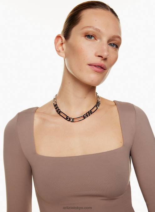 スクエアネック ロングスリーブ P2L801420 Aritzia Contour Squareneck Longsleeve