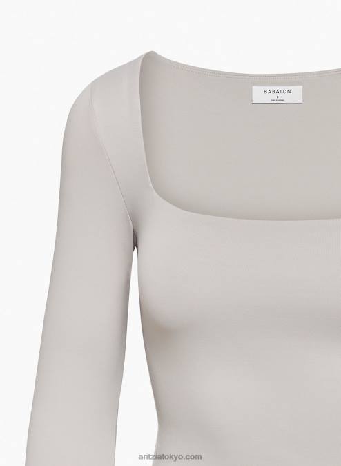 スクエアネック ロングスリーブ P2L801422 Aritzia Contour Squareneck Longsleeve