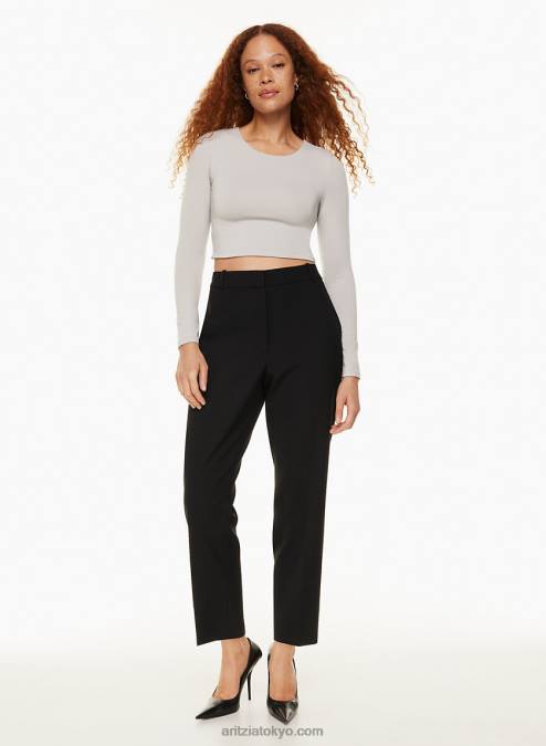 クロップド クルーネック ロングスリーブ P2L801473 Aritzia Contour Crew クロップド ロングスリーブ