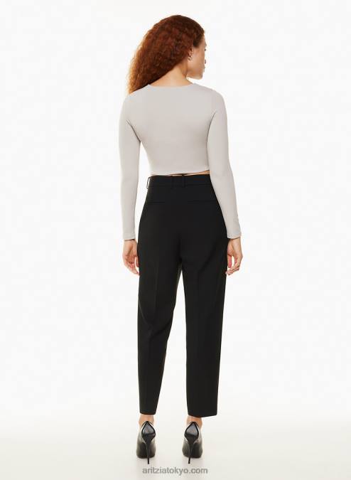 クロップド クルーネック ロングスリーブ P2L801473 Aritzia Contour Crew クロップド ロングスリーブ