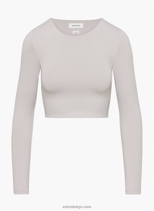クロップド クルーネック ロングスリーブ P2L801473 Aritzia Contour Crew クロップド ロングスリーブ