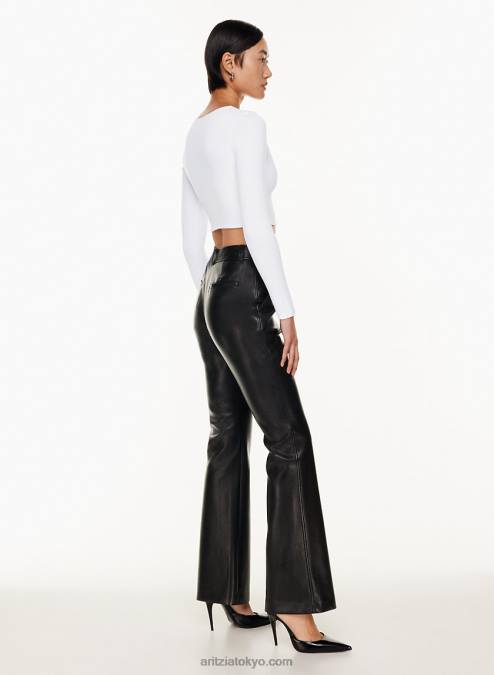クロップド クルーネック ロングスリーブ P2L801474 Aritzia Contour Crew クロップド ロングスリーブ