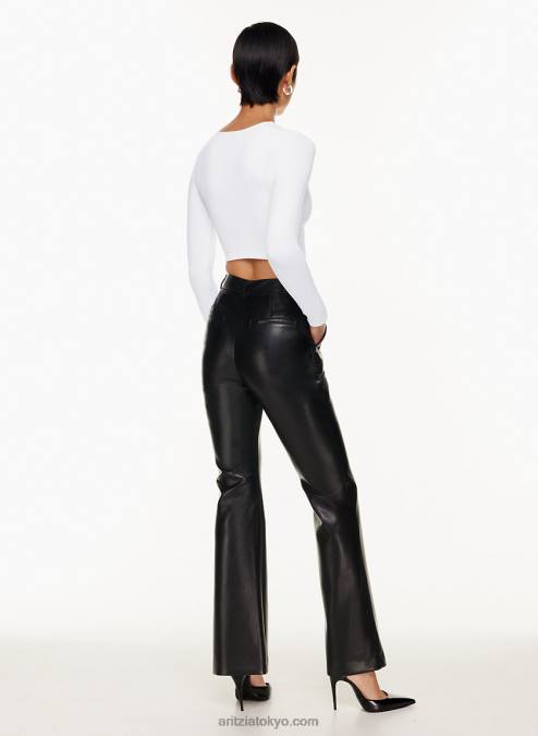 クロップド クルーネック ロングスリーブ P2L801474 Aritzia Contour Crew クロップド ロングスリーブ