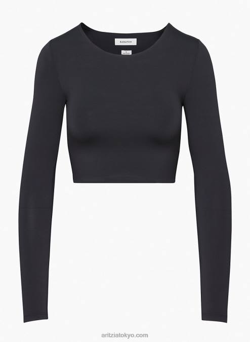 クロップド クルーネック ロングスリーブ P2L801476 Aritzia Contour Crew クロップド ロングスリーブ