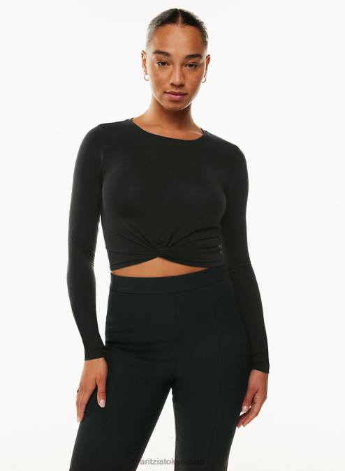 クロップド クルーネック ロングスリーブ P2L80149 Aritzia Wiltern ロングスリーブ