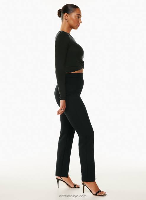 クロップド クルーネック ロングスリーブ P2L80151 Aritzia Wiltern ロングスリーブ
