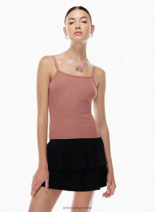 スパゲッティストラップ タンクトップ P2L801529 Aritzia Camille Hip Tank