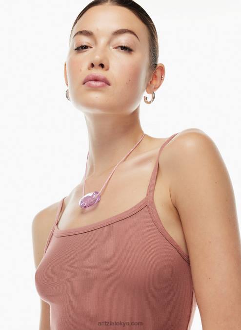 スパゲッティストラップ タンクトップ P2L801529 Aritzia Camille Hip Tank