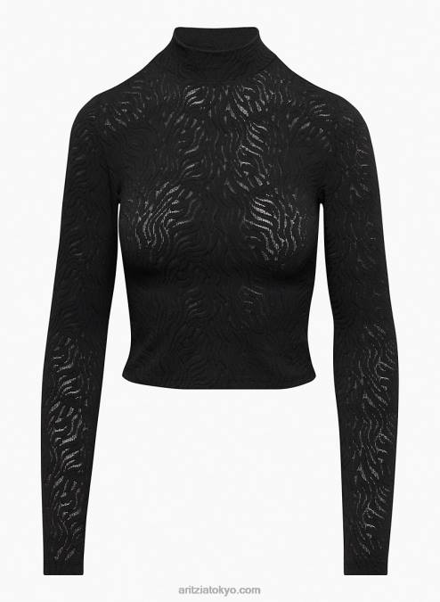 モックネックタンクトップ P2L801555 Aritzia Shapelace Mockneck Longsleeve