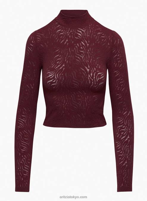 モックネックタンクトップ P2L801557 Aritzia Shapelace Mockneck Longsleeve
