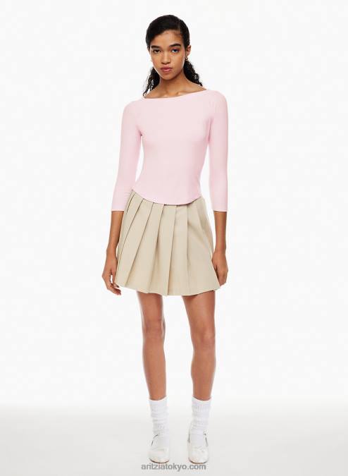 ボートネック ロングスリーブ P2L801706 アリツィア バンビ Tシャツ