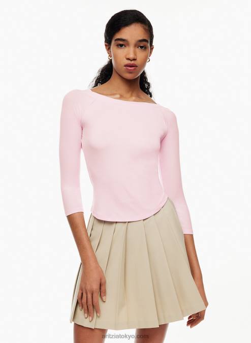 ボートネック ロングスリーブ P2L801706 アリツィア バンビ Tシャツ