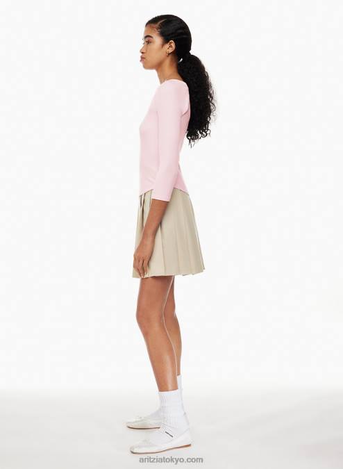 ボートネック ロングスリーブ P2L801706 アリツィア バンビ Tシャツ