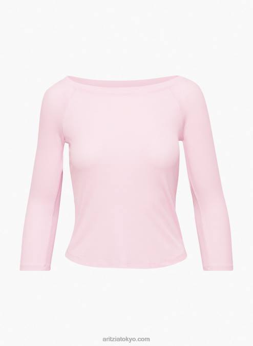 ボートネック ロングスリーブ P2L801706 アリツィア バンビ Tシャツ