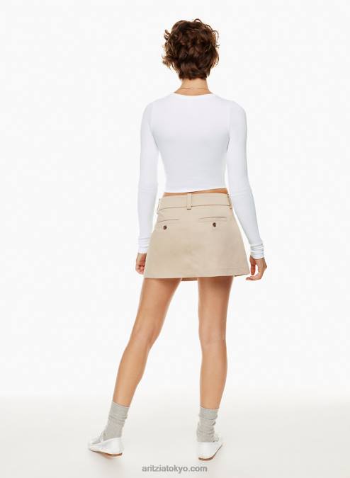 シームレス クロップド ロングスリーブ P2L801724 Aritzia シームレス クルー ロングスリーブ